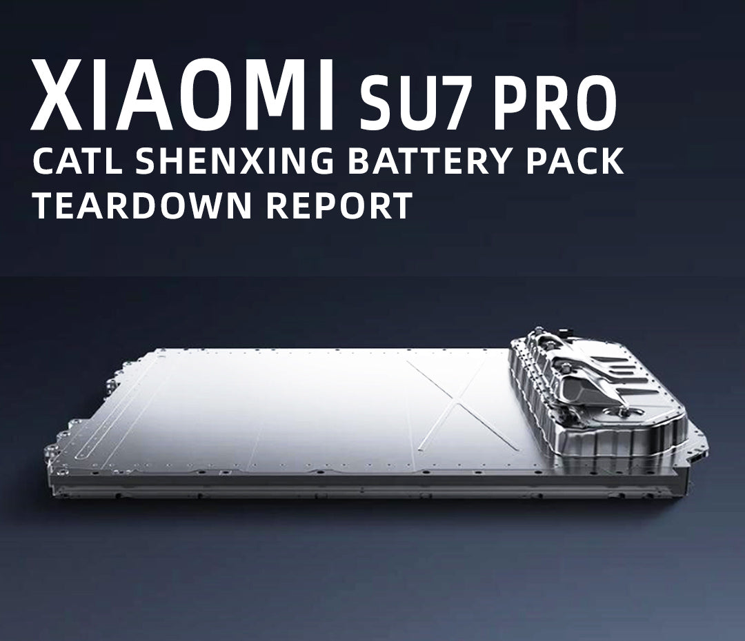 Xiaomi SU7 Pro CATL Shenxing Battery Pack Teardown Report
